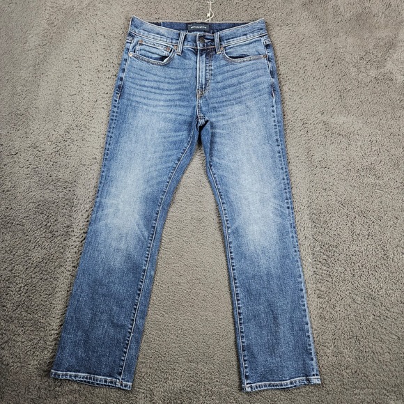 Aeropostale Mens Bootcut Jeans Size 30x32 Medium Wash Denim Casual Pants - Picture 1 of 10